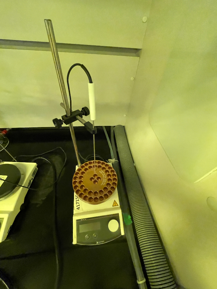 Image of Heidolph MR Hei-Tec Hotplate Stirrer with Block Insert